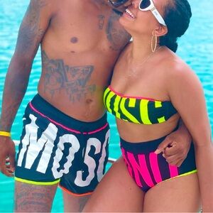 Moschino Couple’s Swimsuit Set